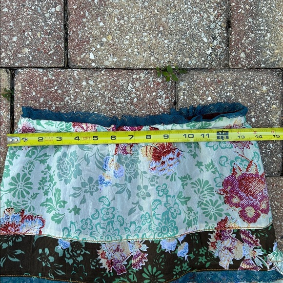 JOHNNY WAS Tiered Boho Maxi Skirt w/ Pockets - Picture 11 of 11